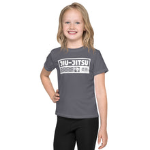 Summer Wardrobe Essential: Girl's Short Sleeve Jiu-Jitsu Rash Guard - Charcoal Exclusive Girls Jiu-Jitsu Kids Rash Guard Short Sleeve