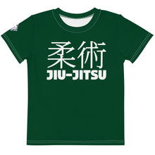 Sun-Safe Play: Boy's Short Sleeve Classic Jiu-Jitsu Rash Guard - Sherwood Forest Boys Exclusive Jiu-Jitsu Kids Rash Guard Short Sleeve