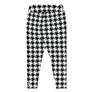 Tailored Fit: Houndstooth Workout Leggings for Plus Size Women Athleisure Exclusive Houndstooth Leggings Plus Size Womens