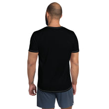 Training Essential Men's Short Sleeve Rash Guard - Simple Solid Colors - Noir