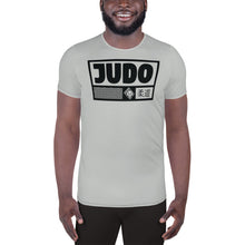 Men's Short Sleeve Judo Rash Guard - Sleek and Flexible Design - Smoke