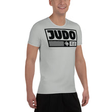 Men's Short Sleeve Judo Rash Guard - Sleek and Flexible Design - Smoke