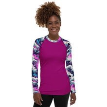 Tsunami Flow Performance Women's Long Sleeve Holiday Rash Guard