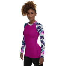 Tsunami Flow Performance Women's Long Sleeve Holiday Rash Guard
