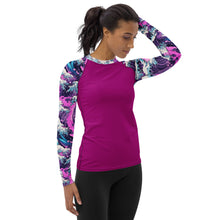 Tsunami Flow Performance Women's Long Sleeve Holiday Rash Guard
