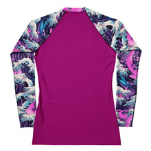 Tsunami Flow Performance Women's Long Sleeve Holiday Rash Guard
