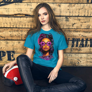 Unleash Your Inner Cyber Punk with Women's Cyber Punk T-Shirts 004 - Soldier Complex