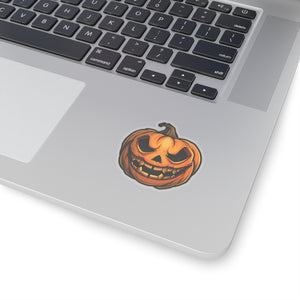 Upgrade Your Halloween Decor with Scary Pumpkin Stickers - Soldier Complex