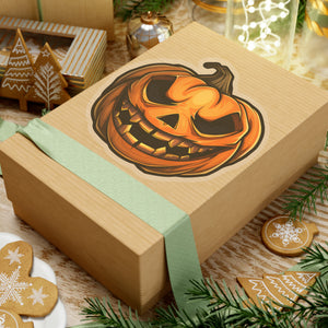 Upgrade Your Halloween Decor with Scary Pumpkin Stickers - Soldier Complex