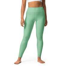 Urban Fitness: Solid Color Workout Leggings for Women - Vista Blue