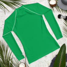 Urban Sophistication: Solid Color Rash Guard for Men - Jade Exclusive Long Sleeve Mens Rash Guard Solid Color Swimwear