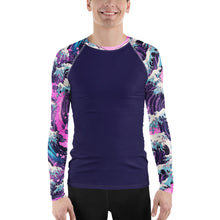 Wavebreaker Elite Training Men's Long Sleeve BJJ Rash Guard 003