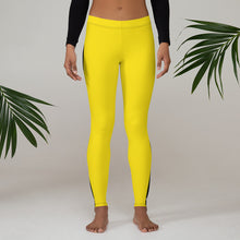 Martial Arts Elegance: Women's Bruce Lee Game of Death and Kill Bill Inspired Long Sleeve Rash Guard and Yoga Pants Set