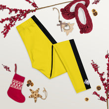 Martial Arts Elegance: Women's Bruce Lee Game of Death and Kill Bill Inspired Long Sleeve Rash Guard and Yoga Pants Set