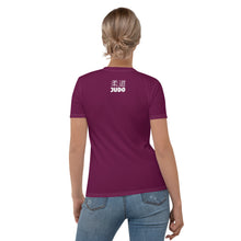 Women's Classic Judo and BJJ Rash Guard - Short Sleeve Edition - Tyrian Purple