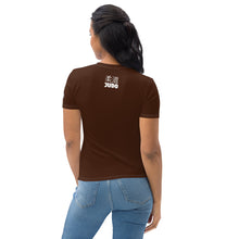 Women's Classic Judo Short Sleeve BJJ Rash Guard - Chocolate