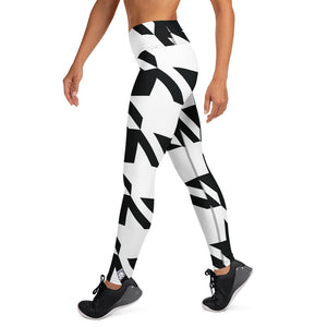 Womens High Waist Houndstooth Yoga Pants Leggings 001 Exclusive Houndstooth Leggings Tights Womens