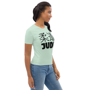 Women's Judo and BJJ Rash Guard - Classic Short Sleeve for Training - Surf Crest Alt