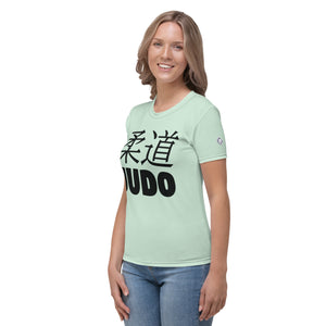 Women's Judo and BJJ Rash Guard - Classic Short Sleeve for Training - Surf Crest Alt