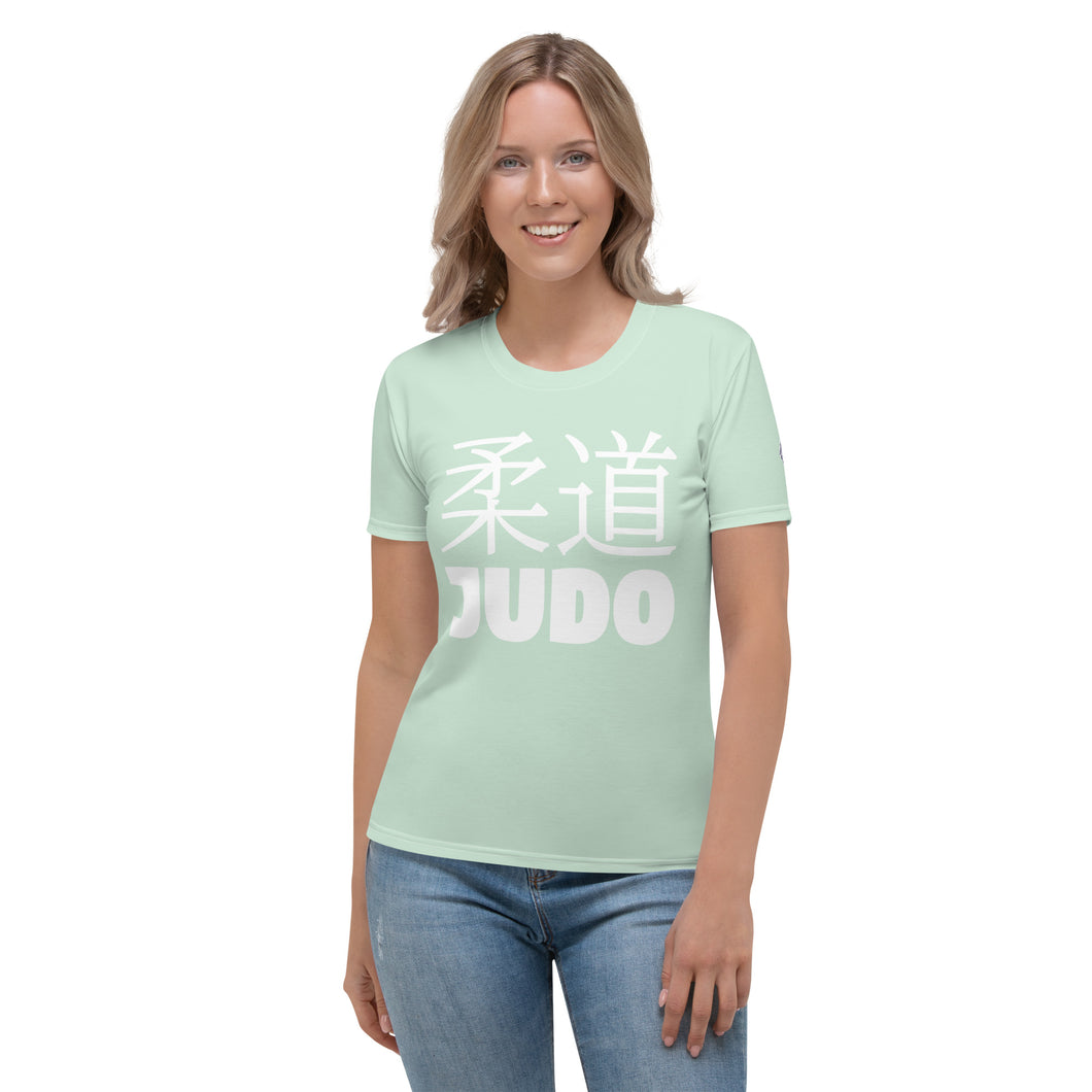 Women's Judo Rash Guard - Classic Short Sleeve BJJ Essential - Surf Crest