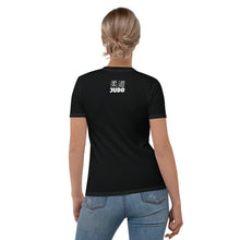 Women's Judo Rash Guard - Short Sleeve Classic Fit for BJJ Athletes - Noir