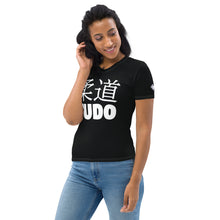 Women's Judo Rash Guard - Short Sleeve Classic Fit for BJJ Athletes - Noir