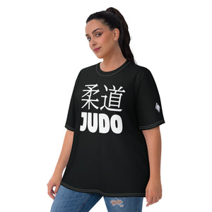 Women's Judo Rash Guard - Short Sleeve Classic Fit for BJJ Athletes - Noir