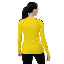Women's Bruce Lee Game of Death and Kill Bill Inspired Long Sleeve Rash Guard: Perfect for BJJ, MMA, and Other Training Activities
