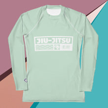 Womens Long Sleeve BJJ Rash Guard - Jiu-Jitsu 011 - Surf Crest BJJ Exclusive Jiu-Jitsu Long Sleeve Rash Guard Womens