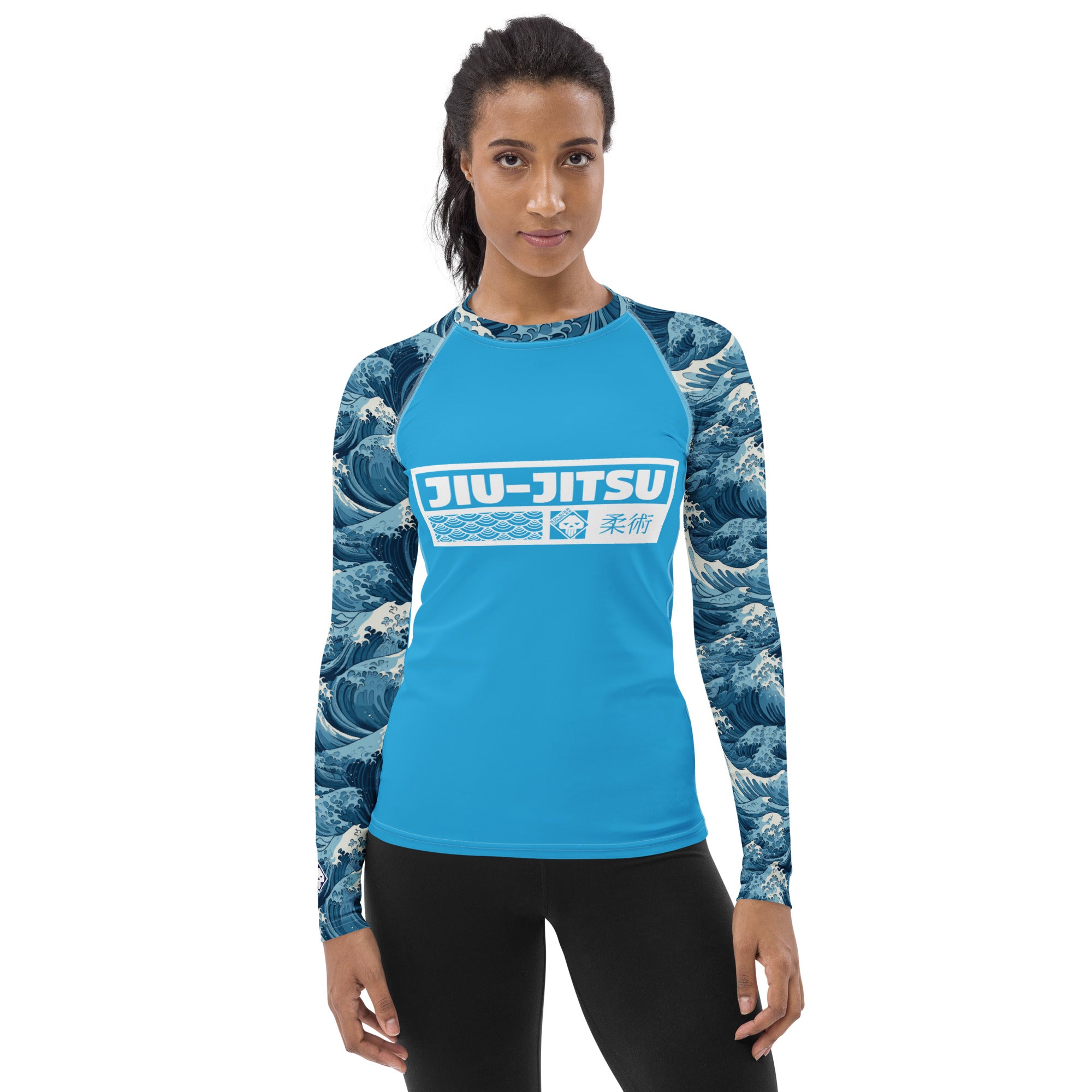 Rash★ Womens Long Sleeve BJJ Rash Guard - Jiu-Jitsu 025 - Tempest