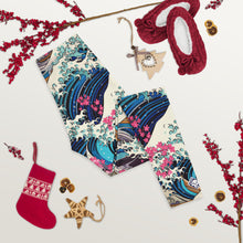 Women's Long Sleeve BJJ Rash Guard and Leggings  —  The Great Wave Off Kanagawa Jiu-Jitsu Set