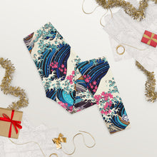 Women's Long Sleeve BJJ Rash Guard and Leggings  —  The Great Wave Off Kanagawa Jiu-Jitsu Set