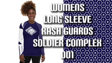 Women's Soldier Complex 001 Long Sleeve No Gi BJJ Compression Rash Guard for Jiu Jitsu, MMA, Grappling and Wrestling - Soldier Complex