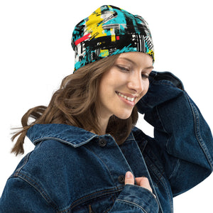 Women's Mile After Mile - Tropical Thunder 001 Beanie Beanie Exclusive Hats Running Womens