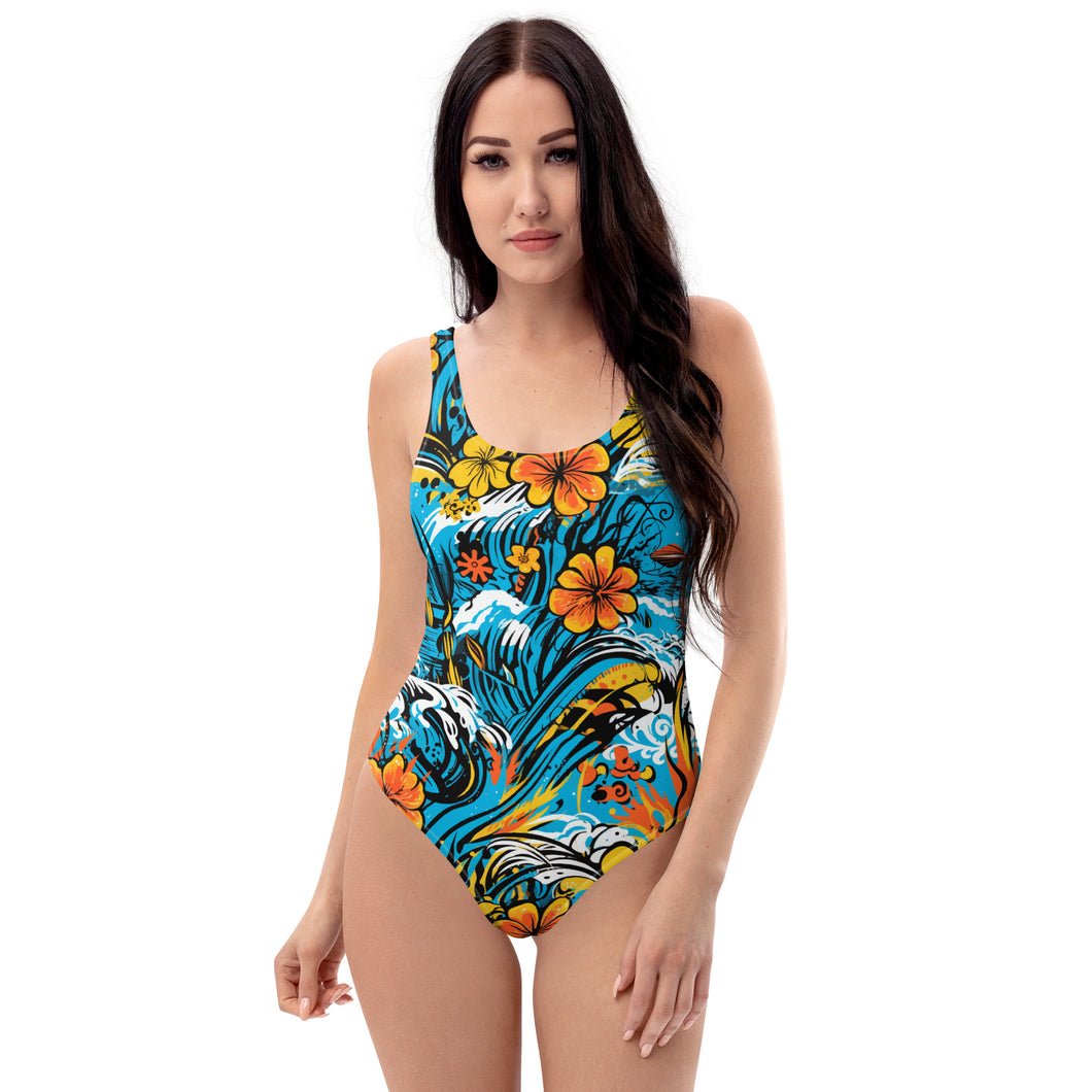 Women's One-Piece Swimsuit - Dangerous Summer 001 Beach Exclusive One-Piece Swimwear Womens