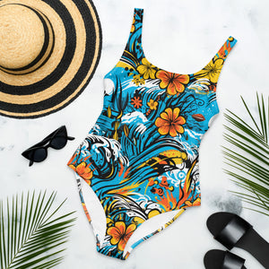 Women's One-Piece Swimsuit - Dangerous Summer 001 Beach Exclusive One-Piece Swimwear Womens