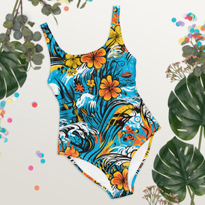 Women's One-Piece Swimsuit - Dangerous Summer 001 Beach Exclusive One-Piece Swimwear Womens