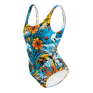 Women's One-Piece Swimsuit - Dangerous Summer 001 Beach Exclusive One-Piece Swimwear Womens