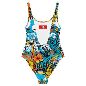 Women's One-Piece Swimsuit - Dangerous Summer 001 Beach Exclusive One-Piece Swimwear Womens