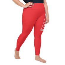 Women's Plus Size Yoga Pants Workout Leggings For Jiu Jitsu 001 - Scarlet Exclusive Jiu-Jitsu Leggings Plus Size Tights Womens