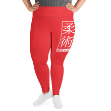 Women's Plus Size Yoga Pants Workout Leggings For Jiu Jitsu 001 - Scarlet Exclusive Jiu-Jitsu Leggings Plus Size Tights Womens