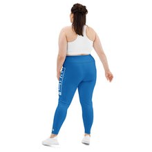 Women's Plus Size Yoga Pants Workout Leggings For Jiu Jitsu 004 - Azul Exclusive Jiu-Jitsu Leggings Plus Size Tights Womens