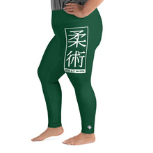 Women's Plus Size Yoga Pants Workout Leggings For Jiu Jitsu 008 - Sherwood Forest Exclusive Jiu-Jitsu Leggings Plus Size Tights Womens