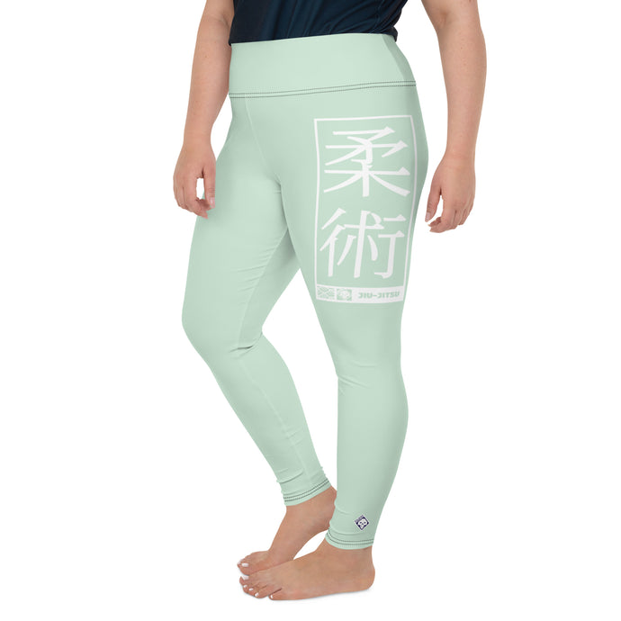 Women's Plus Size Yoga Pants Workout Leggings For Jiu Jitsu 011 - Surf Crest Exclusive Jiu-Jitsu Leggings Plus Size Tights Womens