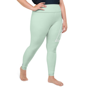 Women's Plus Size Yoga Pants Workout Leggings For Jiu Jitsu 011 - Surf Crest Exclusive Jiu-Jitsu Leggings Plus Size Tights Womens