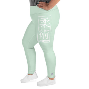 Women's Plus Size Yoga Pants Workout Leggings For Jiu Jitsu 011 - Surf Crest Exclusive Jiu-Jitsu Leggings Plus Size Tights Womens