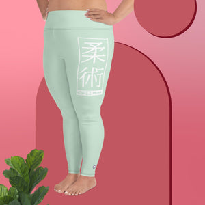 Women's Plus Size Yoga Pants Workout Leggings For Jiu Jitsu 011 - Surf Crest Exclusive Jiu-Jitsu Leggings Plus Size Tights Womens