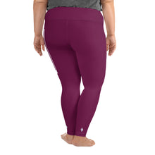 Women's Plus Size Yoga Pants Workout Leggings For Jiu Jitsu 013 - Tyrian Purple Exclusive Jiu-Jitsu Leggings Plus Size Tights Womens