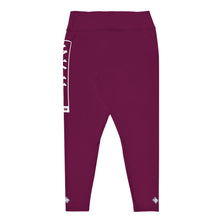 Women's Plus Size Yoga Pants Workout Leggings For Jiu Jitsu 013 - Tyrian Purple Exclusive Jiu-Jitsu Leggings Plus Size Tights Womens