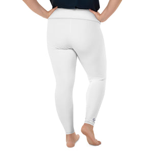 Women's Plus Size Yoga Pants Workout Leggings For Jiu Jitsu 016 - Snow Exclusive Jiu-Jitsu Leggings Plus Size Tights Womens